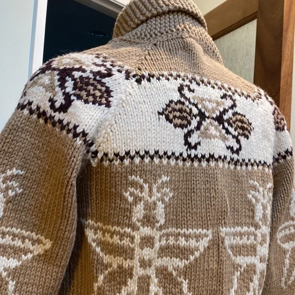 Vintage handmade bee full zip sweater - Picture 4 of 10